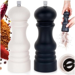 Młyneki do Pieprzu Soli Ręczne Manualne EXCELLENT HOUSEWARE 17,5 cm 2 szt.