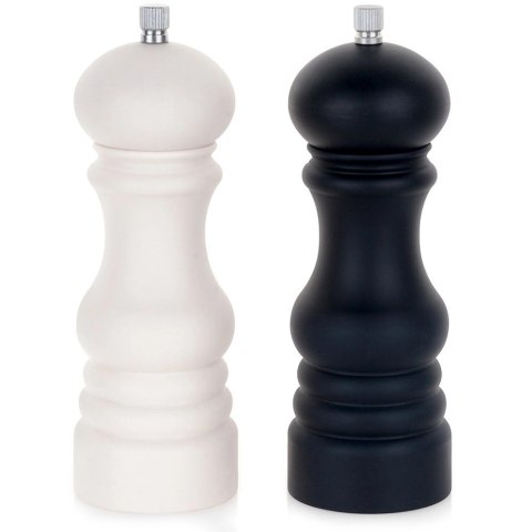 Młyneki do Pieprzu Soli Ręczne Manualne EXCELLENT HOUSEWARE 17,5 cm 2 szt.