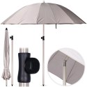Parasol Łamany Ogrodowy Plażowy Regulowany Stabilny Solidny VILDE 190 cm