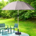 Parasol Łamany Ogrodowy Plażowy Regulowany Stabilny Solidny VILDE 190 cm