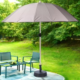 Parasol Łamany Ogrodowy Plażowy Regulowany Stabilny Solidny VILDE 190 cm