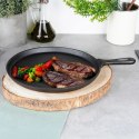 Patelnia do Naleśników Placków Pizzy Tortilli Żeliwna Solidna ORION 26 cm