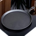 Patelnia do Naleśników Placków Pizzy Tortilli Żeliwna Solidna ORION 26 cm