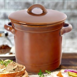Pojemnik Garnek do Kiszenia Marynowania Ceramiczny z Pokrywką ORION 1 l