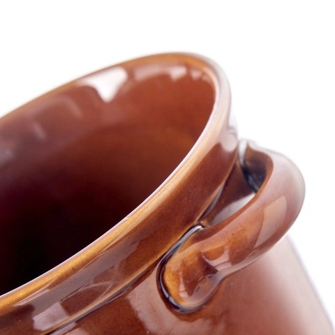 Pojemnik Garnek do Kiszenia Marynowania Ceramiczny z Pokrywką ORION 1 l