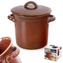 Pojemnik Garnek do Kiszenia Marynowania Ceramiczny z Pokrywką ORION 1 l