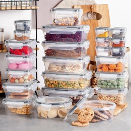 Zestaw Pojemników Spożywczych Kuchennych na Żywność Jedzenie ORION 24 szt.